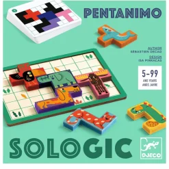 Clearance Djeco Logikspil - Pentanimo