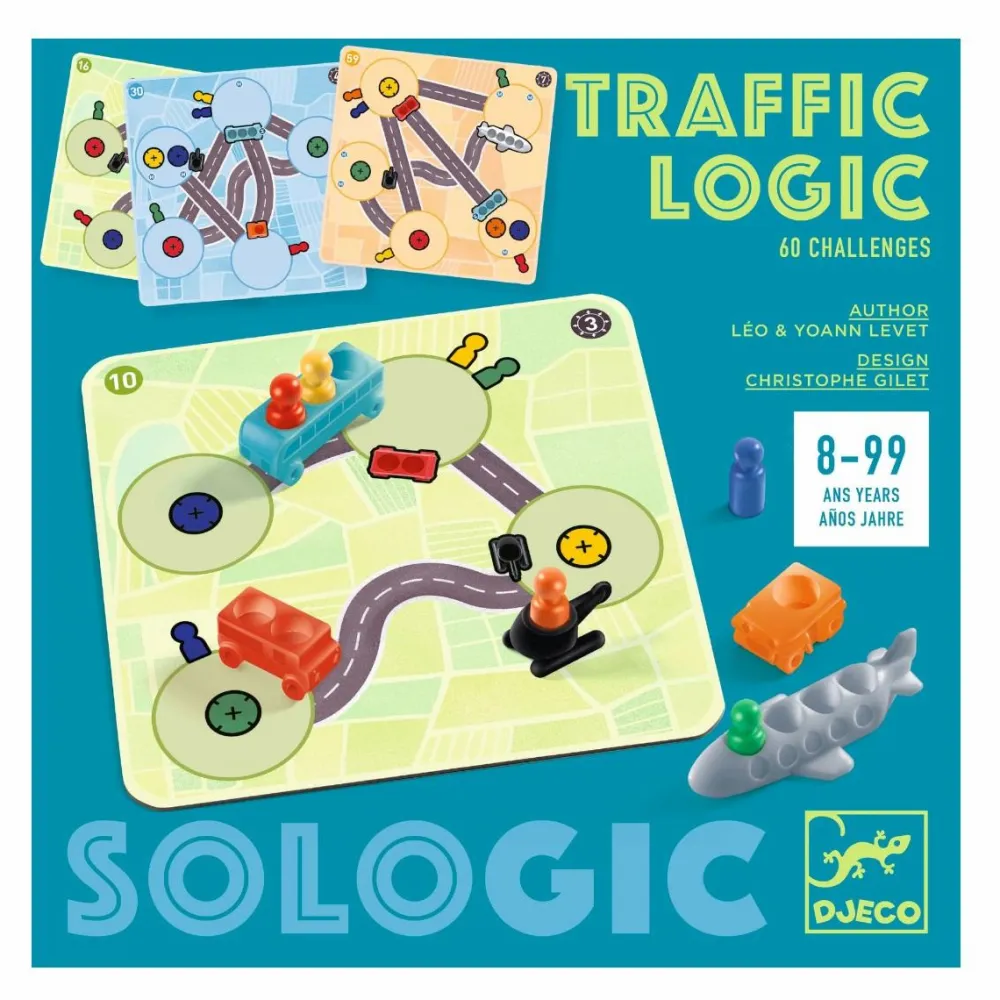 Hot Djeco Logikspil - Traffic Logic