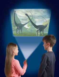 Online Brainstorm Lommelygte med dias - Dinosaurer