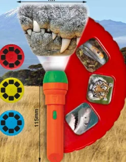 Best Brainstorm Lommelygte med dias - Farlige dyr