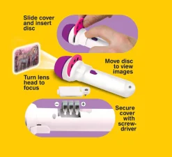 Outlet Brainstorm Lommelygte med dias - Feer