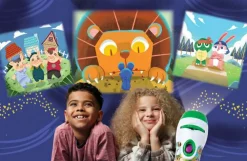 Hot Brainstorm Lommelygte med dias - Godnathistorie-kit