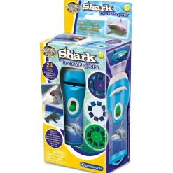 Brainstorm Lommelygte med dias - Hajer