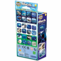 Brainstorm Lommelygte med dias - Hajer