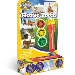 New Brainstorm Lommelygte med dias - Hest