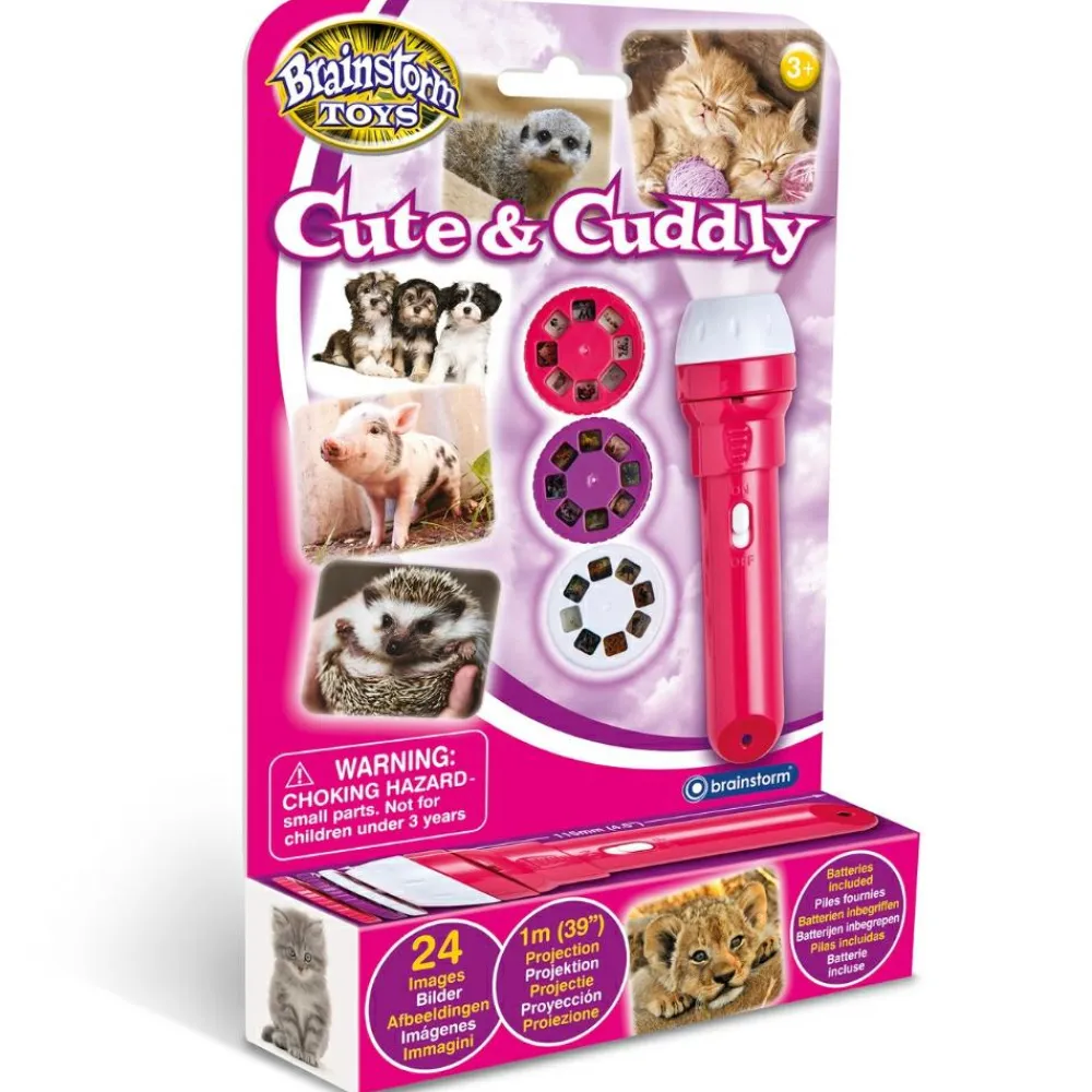 Discount Brainstorm Lommelygte med dias - Nuttede dyr