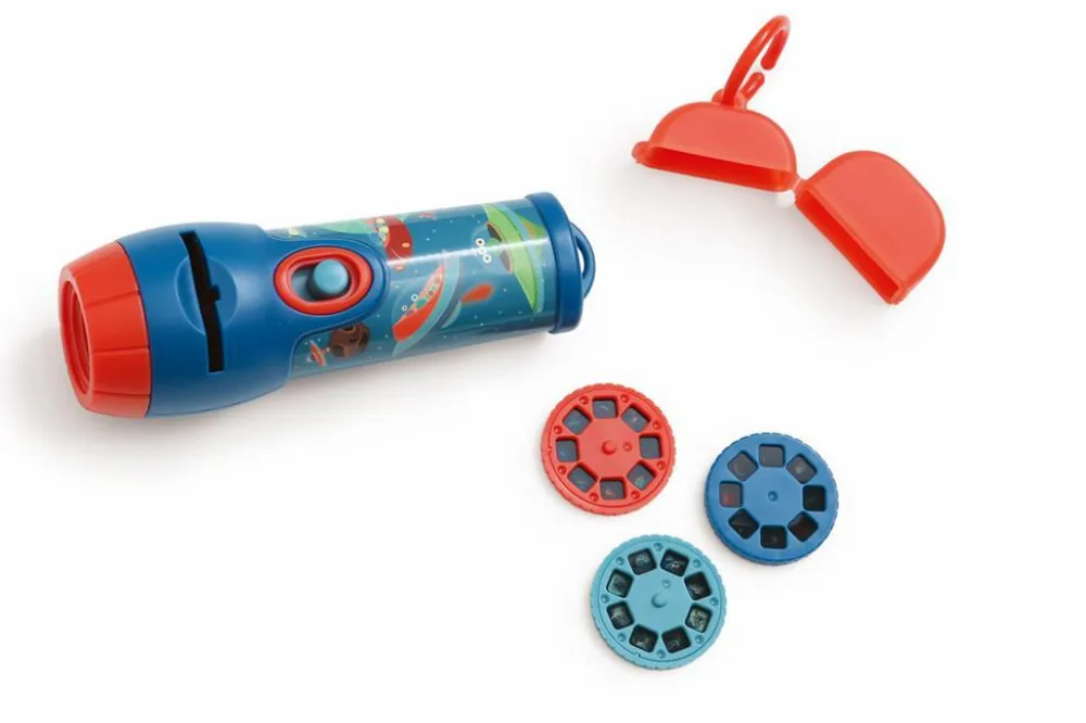 Sale Scratch Lommelygte med dias - Rejs med en tur i rummet