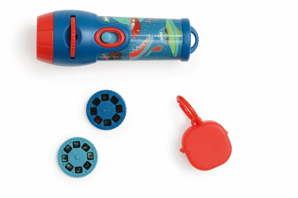 Sale Scratch Lommelygte med dias - Rejs med en tur i rummet