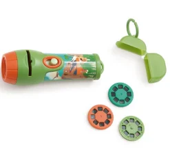 Best Scratch Lommelygte med dias - Sig goddag til en dinosaur