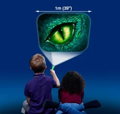 Clearance Brainstorm Lommelygte med dias - Troldmænd & drager