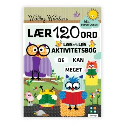 Sale Lær 120 ord - Læs og løs aktivitetsbog