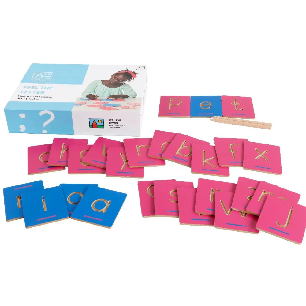 Clearance Toys for Life Lær alfabetet (A-Z) - Mærk bogstaverne