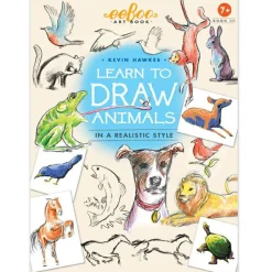 Online eeBoo Lær at tegne - Dyr