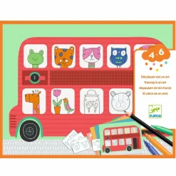 Hot Djeco Lær at tegne - Dyrene i byen