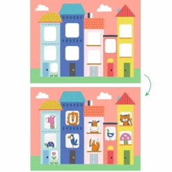 Hot Djeco Lær at tegne - Dyrene i byen