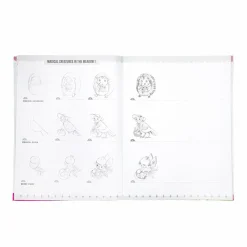 New eeBoo Lær at tegne - Magiske skabninger