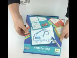 Djeco Lær at tegne, Trin for trin - Arthurs verden