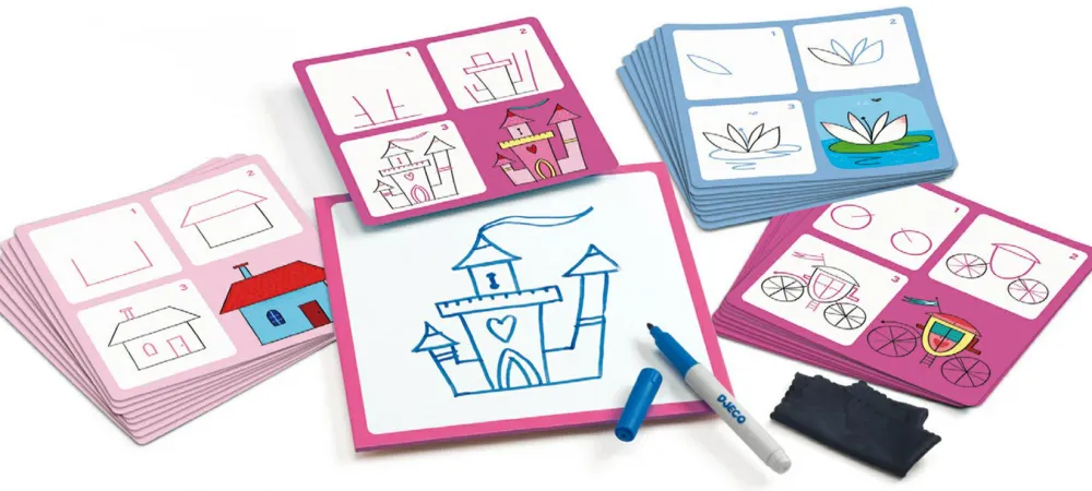 Hot Djeco Lær at tegne, Trin for trin - Josephines verden