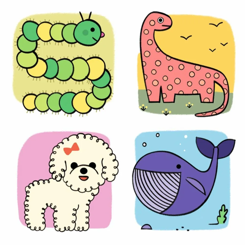 Sale Djeco Lær at tegne, Trin for trin - Lama & Co.