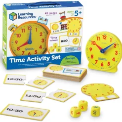 New Learning Resources Lær klokken - Aktivitetssæt