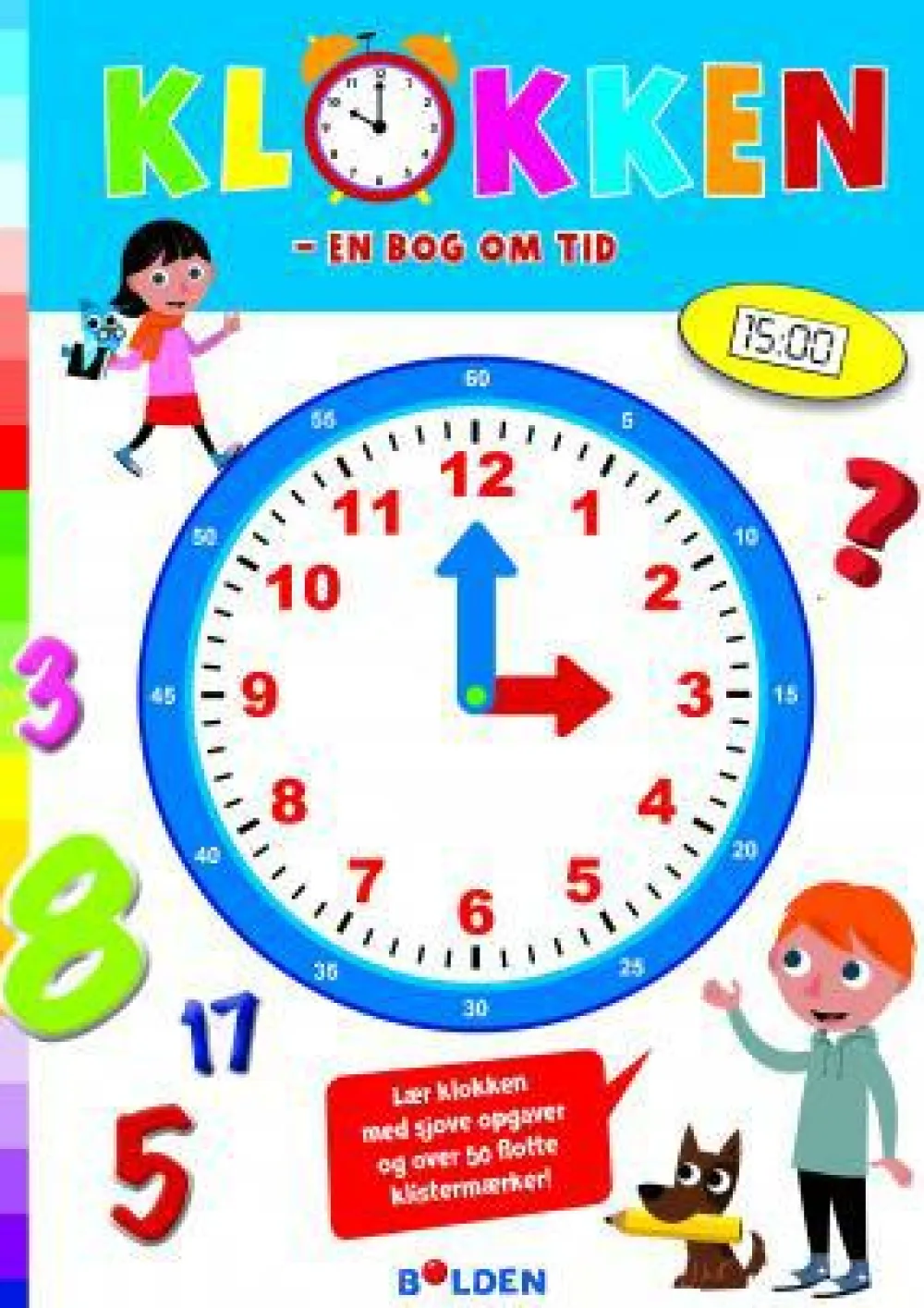 Sale Forlaget Bolden Lær klokken - En bog om tid