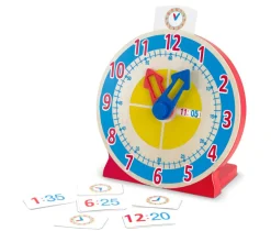 Discount Melissa & Doug Lær Klokken - Ur med lærekort
