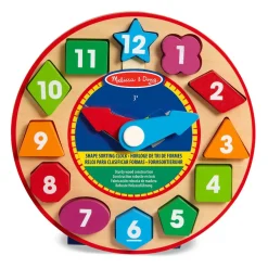 Discount Melissa & Doug Lær klokken, tal og former
