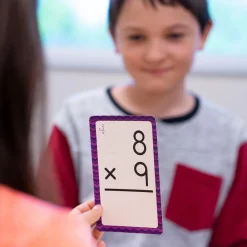 Læringskort - Træn gangetabeller