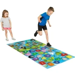Hot Spordas Læringstæppe - Form, farve, tal + bogstaver