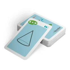 Hot Spordas Læringstæppe - Form, farve, tal + bogstaver