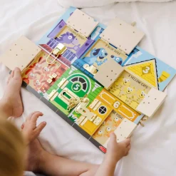 Online Melissa & Doug Låsebræt - låsehus med dyr