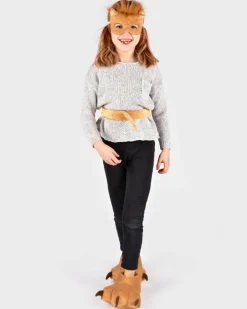 New Den Goda Fen Løvepoter-, hale- og maske, str. 30-34