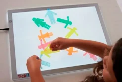 Outlet tickit® Lyspanel A3 - Bærbart