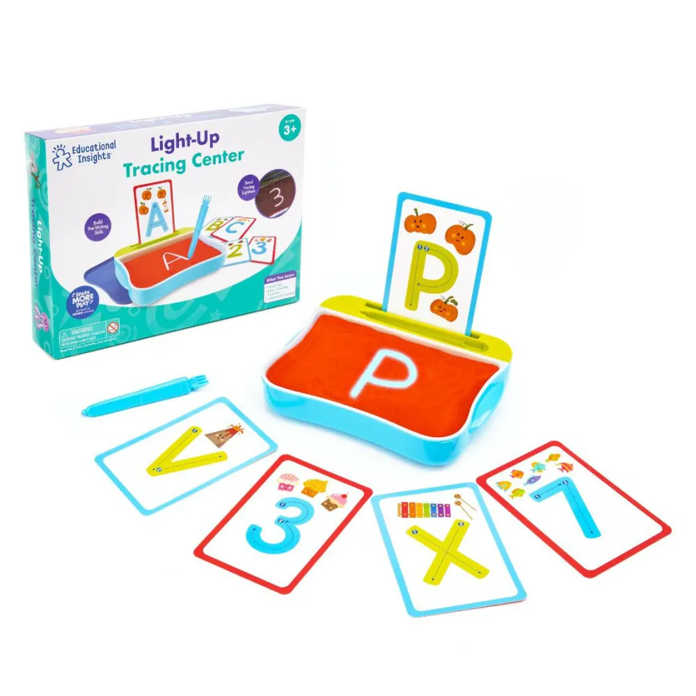 Hot Learning Resources Lystavle - Lær at skrive tal og bogstaver (A-Z)