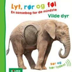 Sale Forlaget Bolden Lyt, rør og føl - Vilde dyr