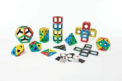 Clearance Polydron MAG | Deluxe institutionssæt | 184 dele