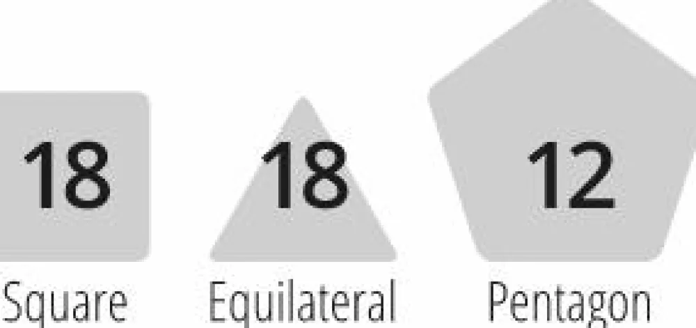 Best Polydron MAG | Spejlsæt | 48 dele
