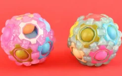 Discount Magic Ball m. glow effekt (ass.), 1 stk