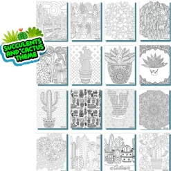 Sale Magic Trace tilbehør - Tegneark sukkulenter 16 stk