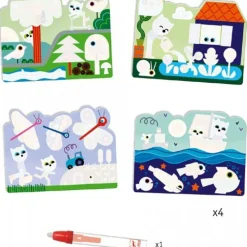 Best Djeco Magisk farvelægning - Gemt i haven