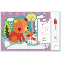 Sale Djeco Magisk farvelægning - Skjult i skoven