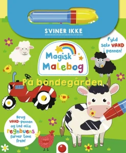 Outlet Forlaget Bolden Magisk malebog: På bondegården