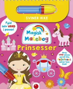 Forlaget Bolden Magisk malebog: Prinsesser
