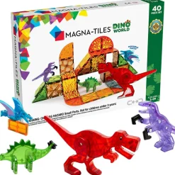 Best Magna-Tiles | Dino World, 40 stk
