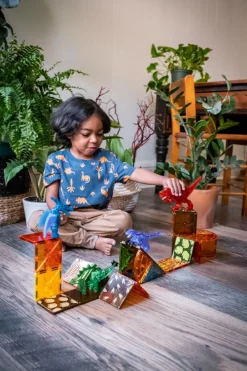 Best Magna-Tiles | Dino World, 40 stk