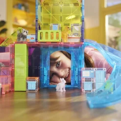 Hot Magna-Tiles | Kæledyrenes slaraffenland, 50 stk