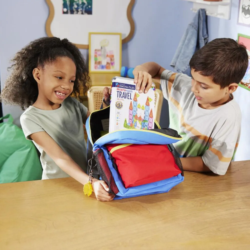 Discount Magna-Tiles | microMAGS deluxe rejsesæt, 55 stk