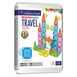 Discount Magna-Tiles | microMAGS deluxe rejsesæt, 55 stk
