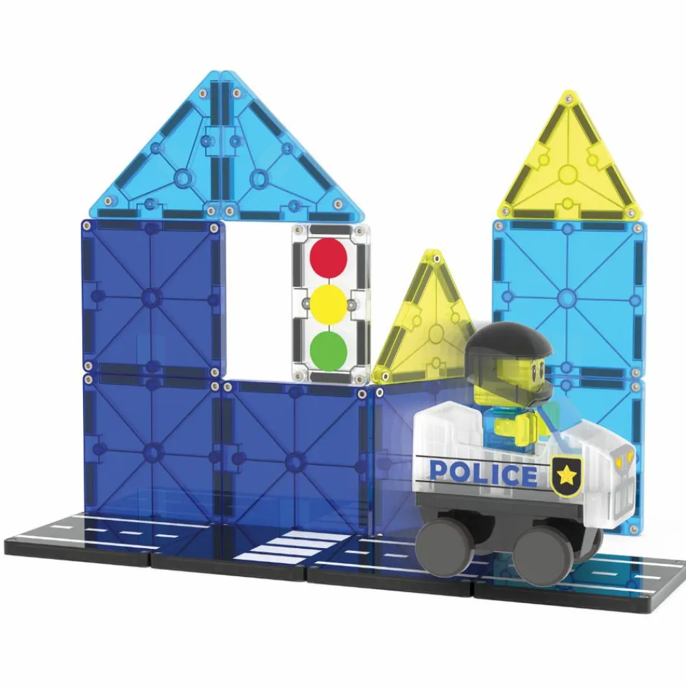 Best Magna-Tiles | Politipatrulje, 20 stk