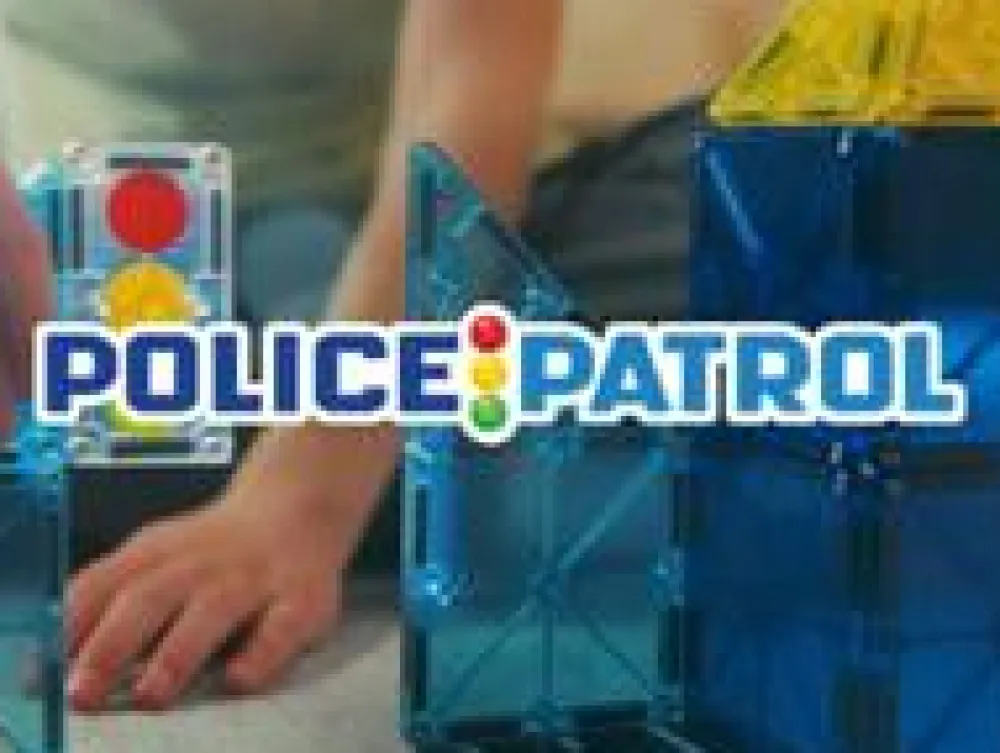 Best Magna-Tiles | Politipatrulje, 20 stk